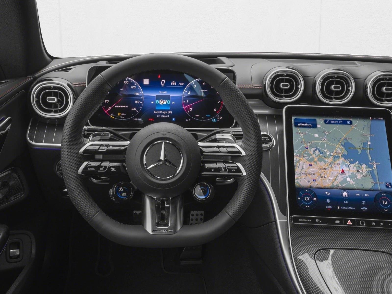 New 2027 MANUFAKTUR Moonlight White Metallic Mercedes-Benz AMG® CLE 53 4MATIC+ Coupe image 4