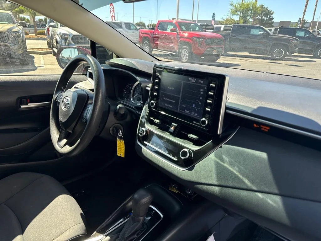 Used 2021 Red Toyota LE image 24