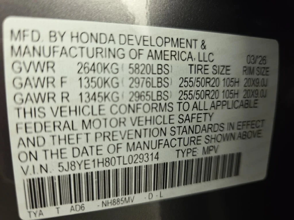 Certified Used 2026 Liquid Carbon Metallic Acura Advance Package image 69