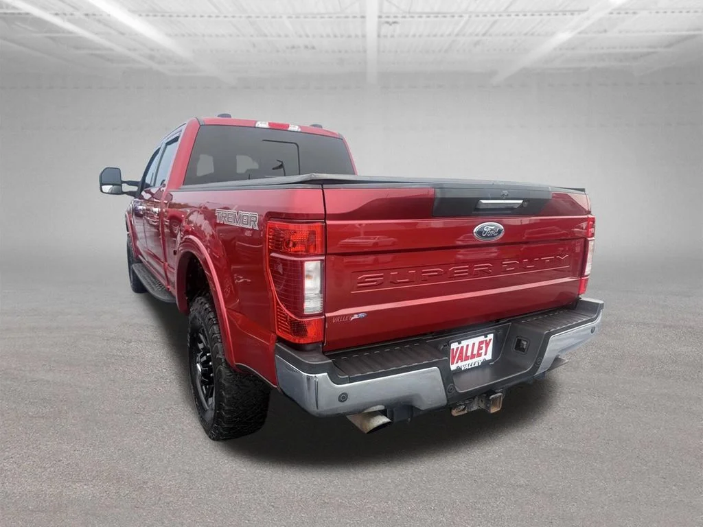 Used 2021 Red Metallic Ford Lariat image 10