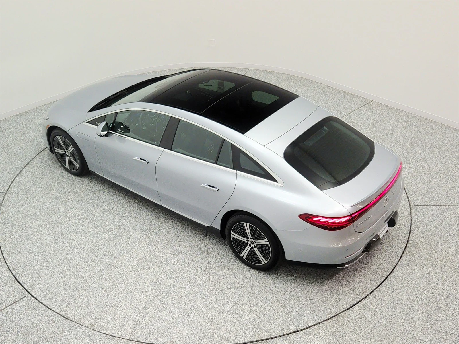 Certified Used 2022 Cirrus Silver Metallic Mercedes-Benz EQS 450+ Sedan image 28