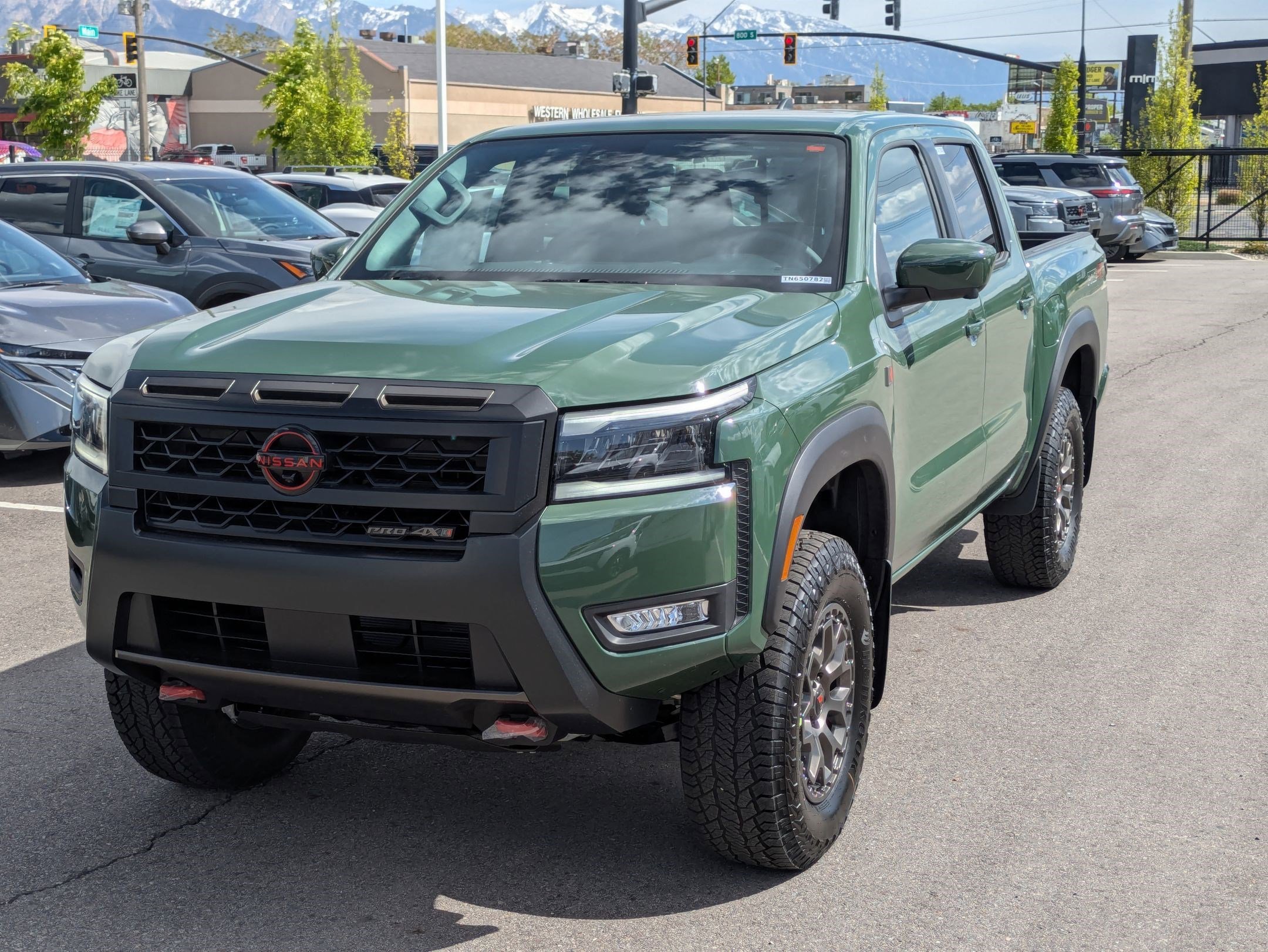New 2026 Tactical Green Metallic Nissan PRO-4X w/R Package image 8
