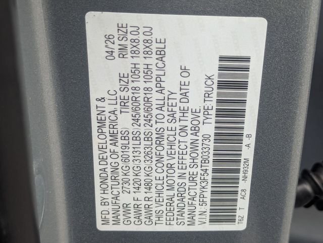 New 2026 Solar Silver Metallic Honda RTL image 25