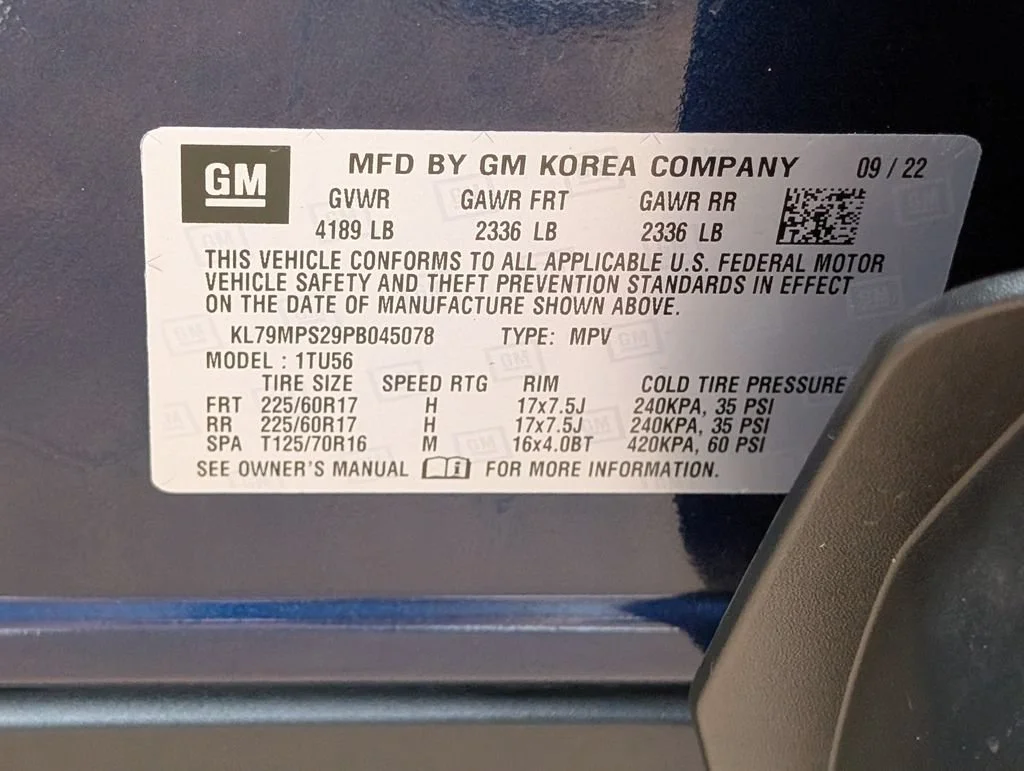 Certified Used 2023 Blue Glow Metallic Chevrolet LT image 32