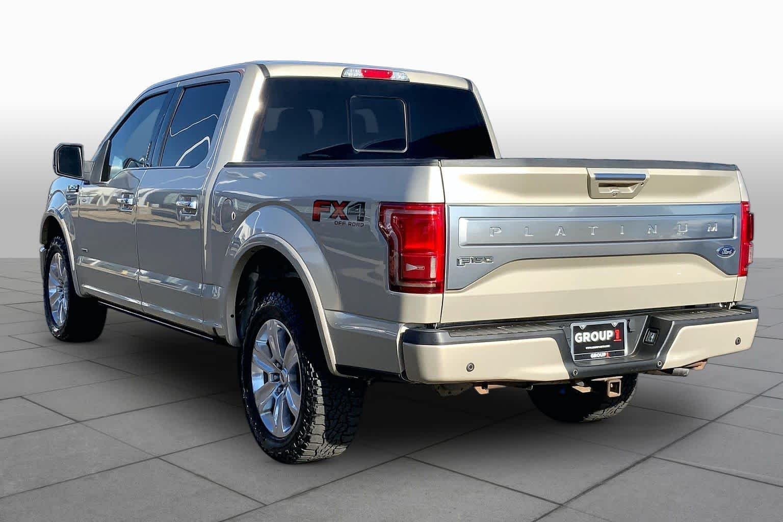 Used 2017 White Gold Ford Platinum image 12