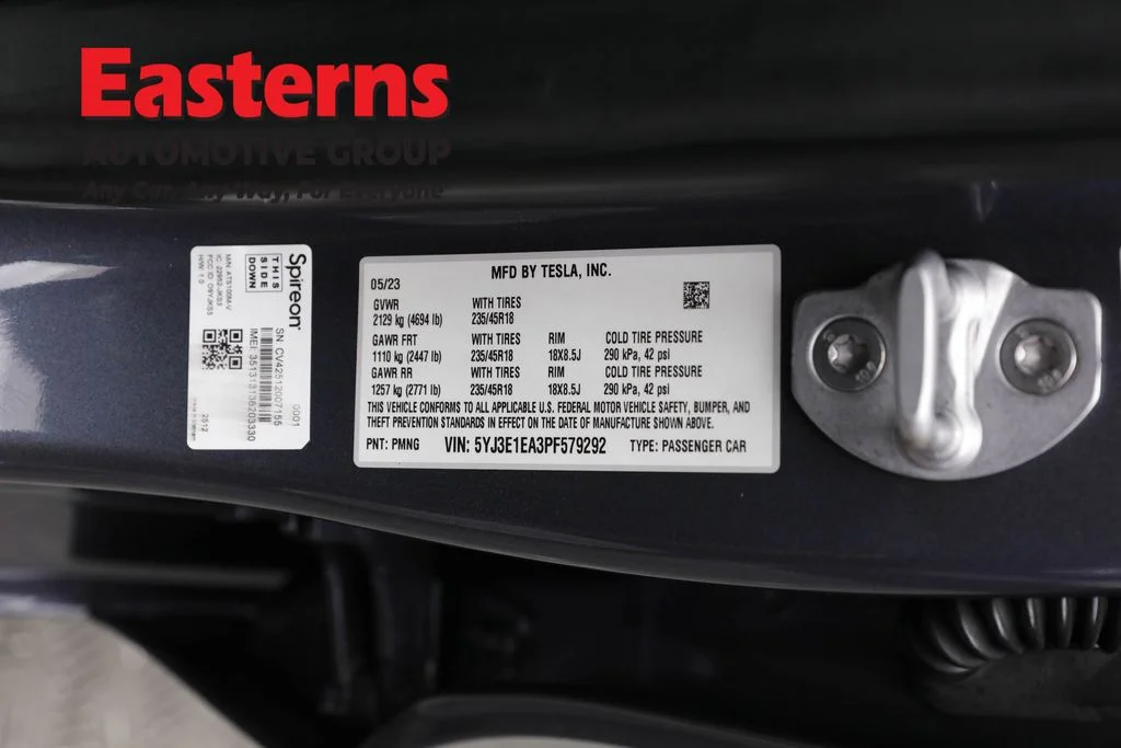 Used 2023 Gray Tesla Base image 28