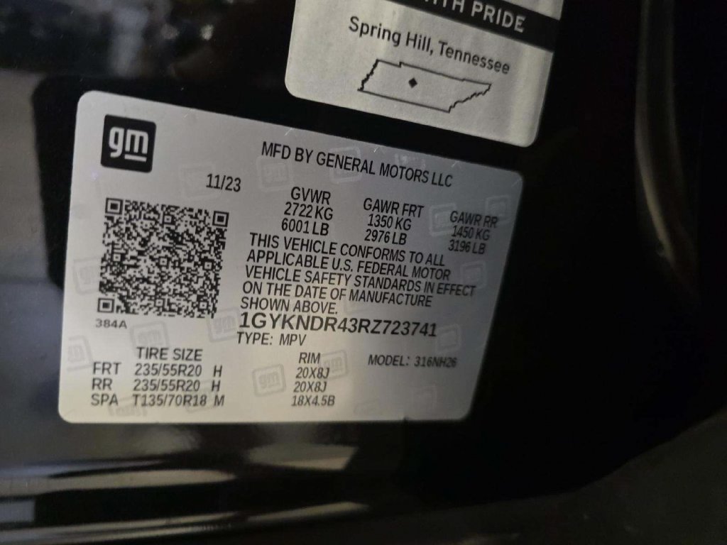 Used 2024 Black Cadillac Premium Luxury image 12