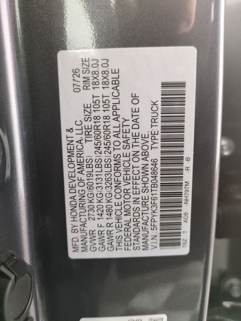 New 2026 Modern Steel Metallic Honda TrailSport image 30