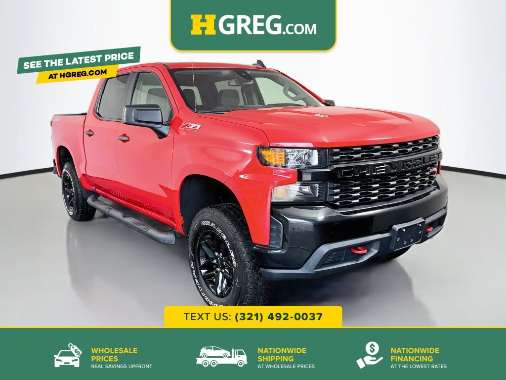 Used 2022 Red Hot Chevrolet Custom Trail Boss image 1