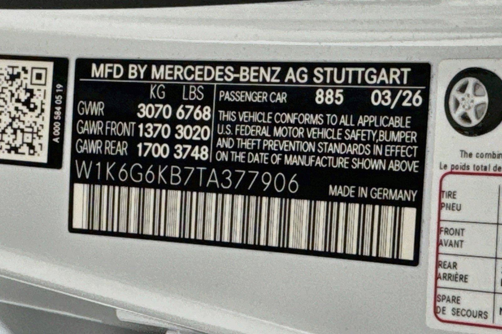 Certified Used 2026 MANUFAKTUR Moonlight White Metallic Mercedes-Benz S 580e image 26