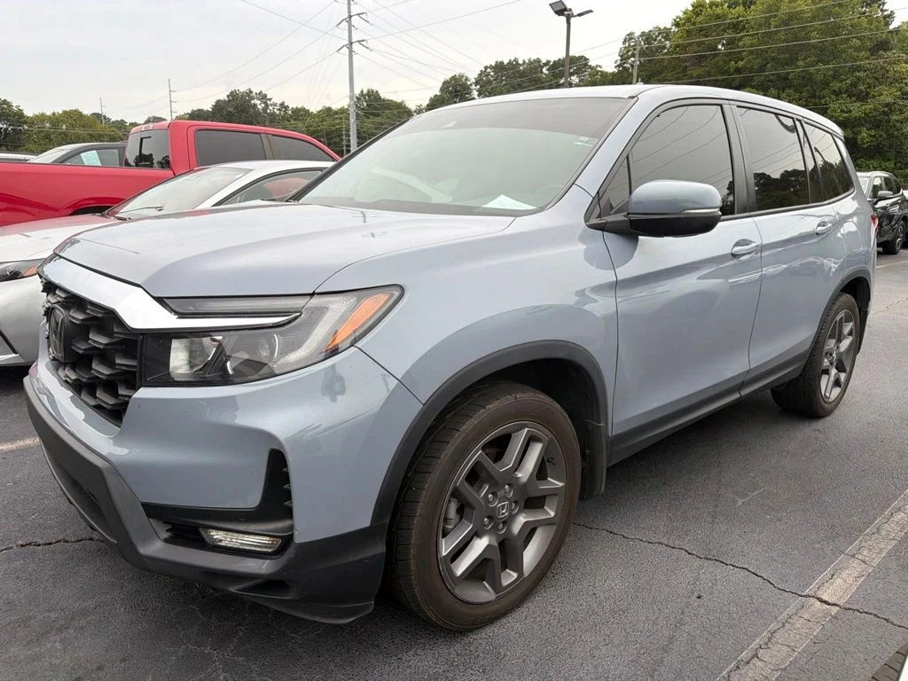 Used 2022 Blue Honda EX-L image 1