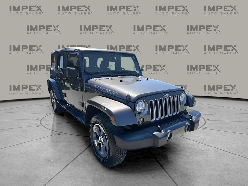 Used 2017 Gray Jeep Unlimited Sahara image 7