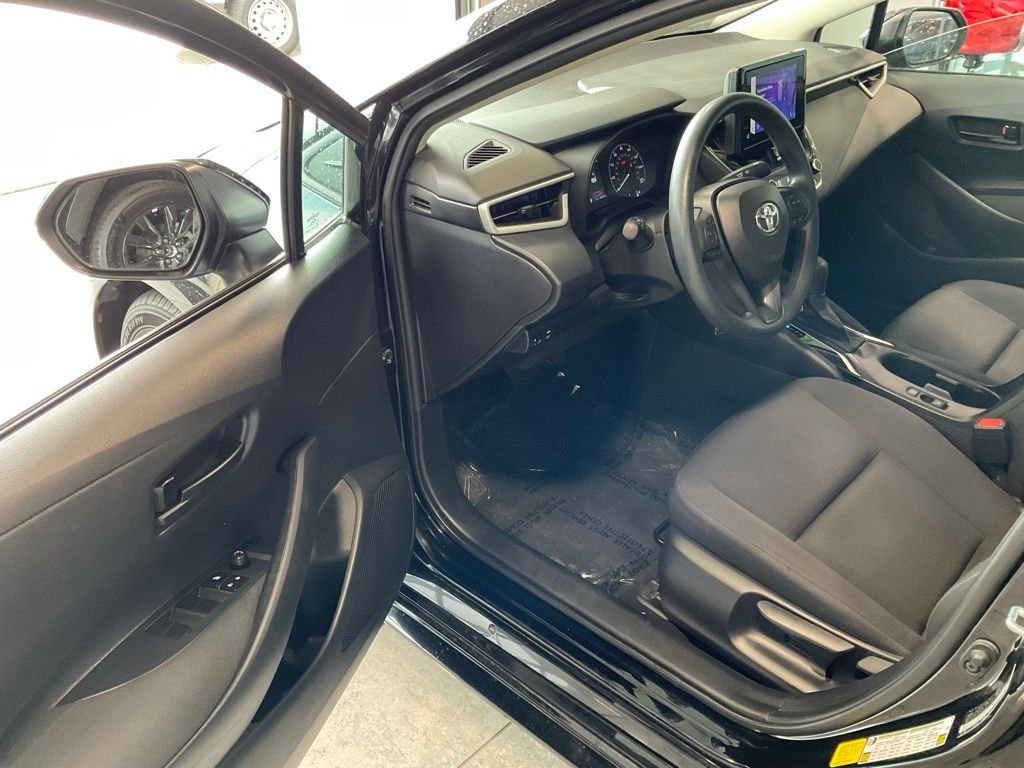 Certified Used 2025 Black Toyota LE image 8