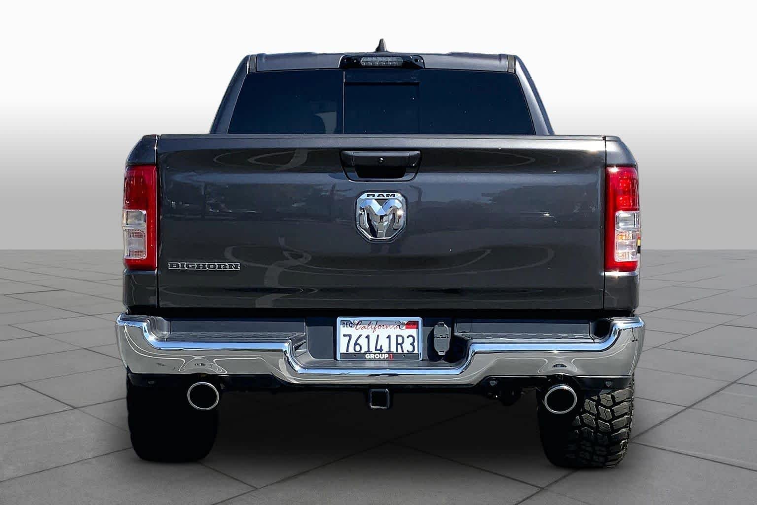 Used 2022 Granite Crystal Metallic Clearcoat Ram Big Horn image 4