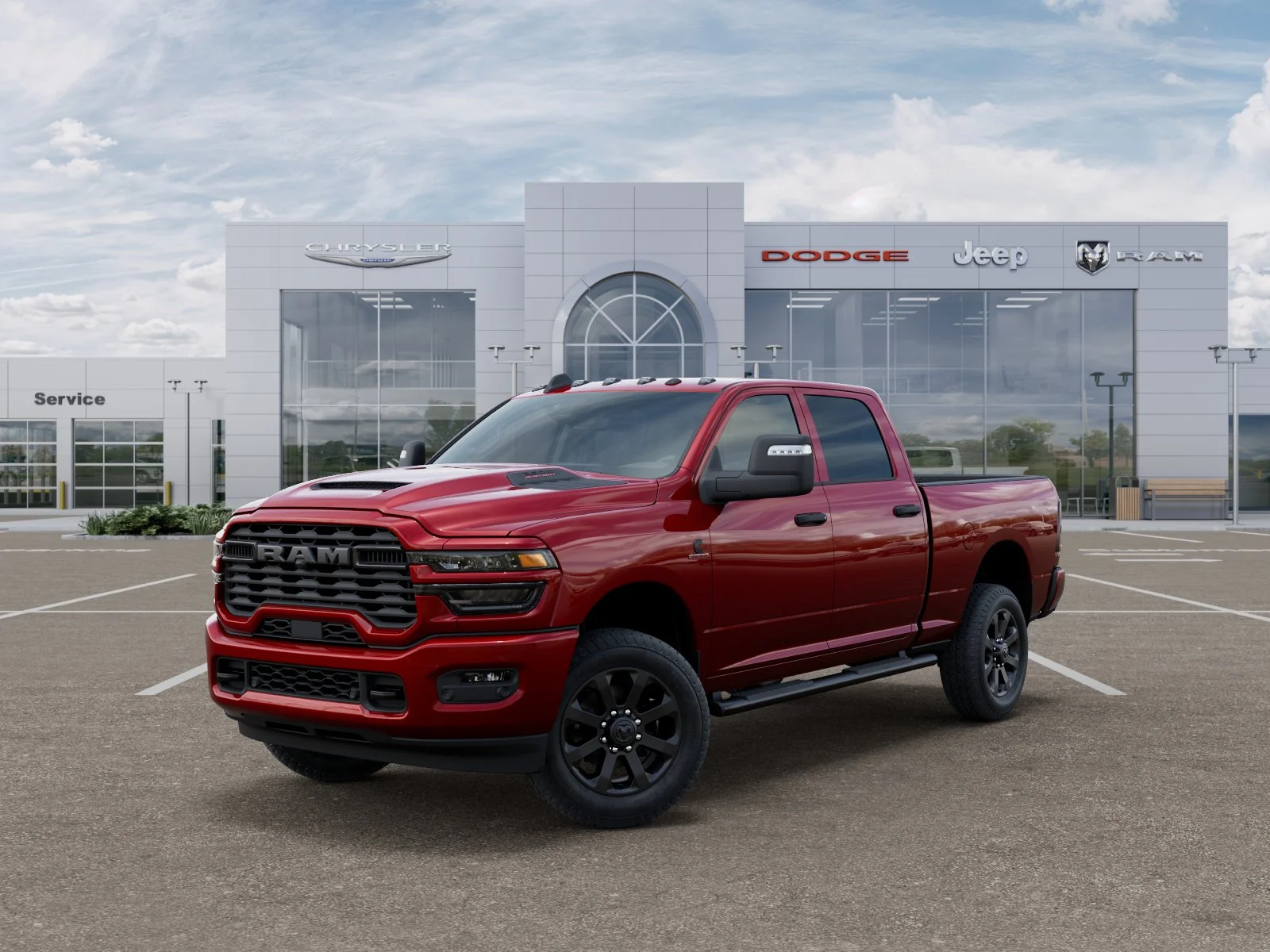 New 2026 Molten Red Pearlcoat RAM  image 27