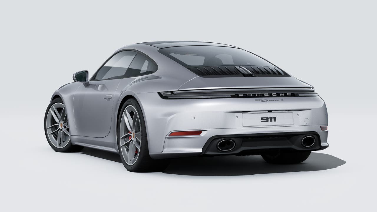 New 2026 GT Silver Metallic Porsche Carrera S image 3