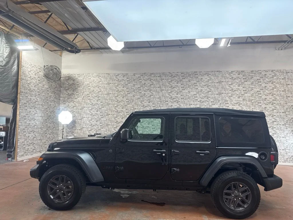 Used 2024 Black Clearcoat Jeep Sport S image 4