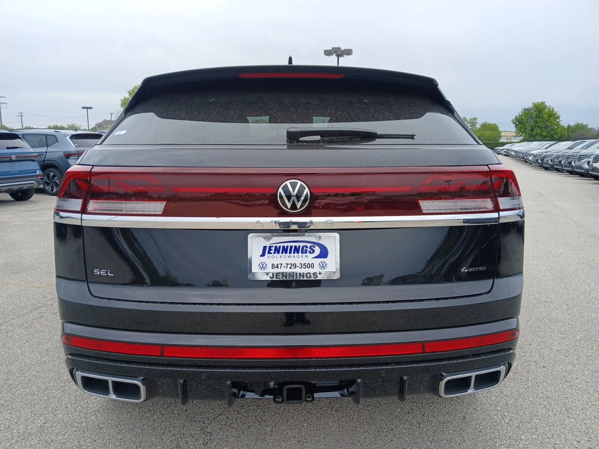 New 2026 Deep Black Pearl Volkswagen 2.0T SEL Premium R-Line image 26