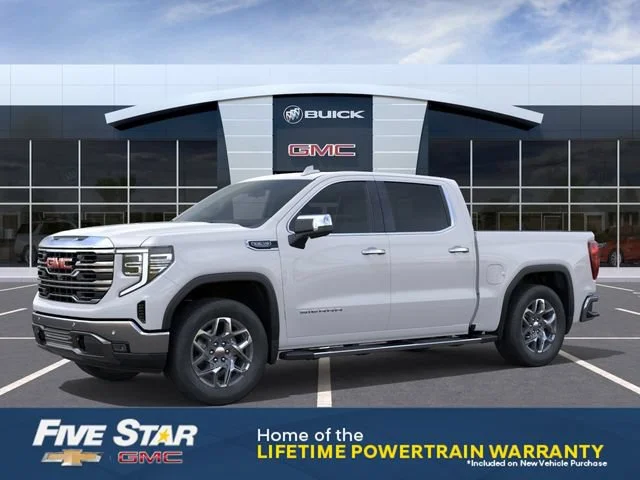 New 2026 Summit White GMC SLT image 2