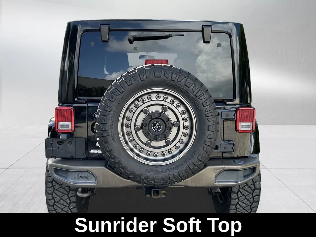 Certified Used 2017 Black Jeep Unlimited Sahara image 7