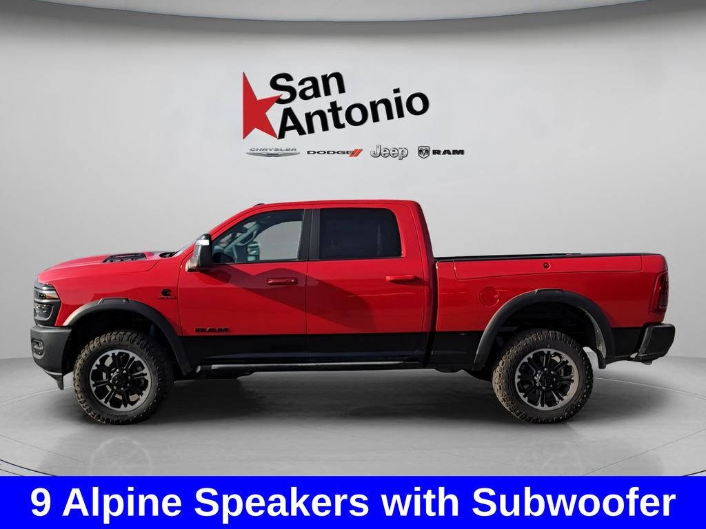 New 2026 Flame Red Clear-Coat Exterior Paint RAM Rebel image 9