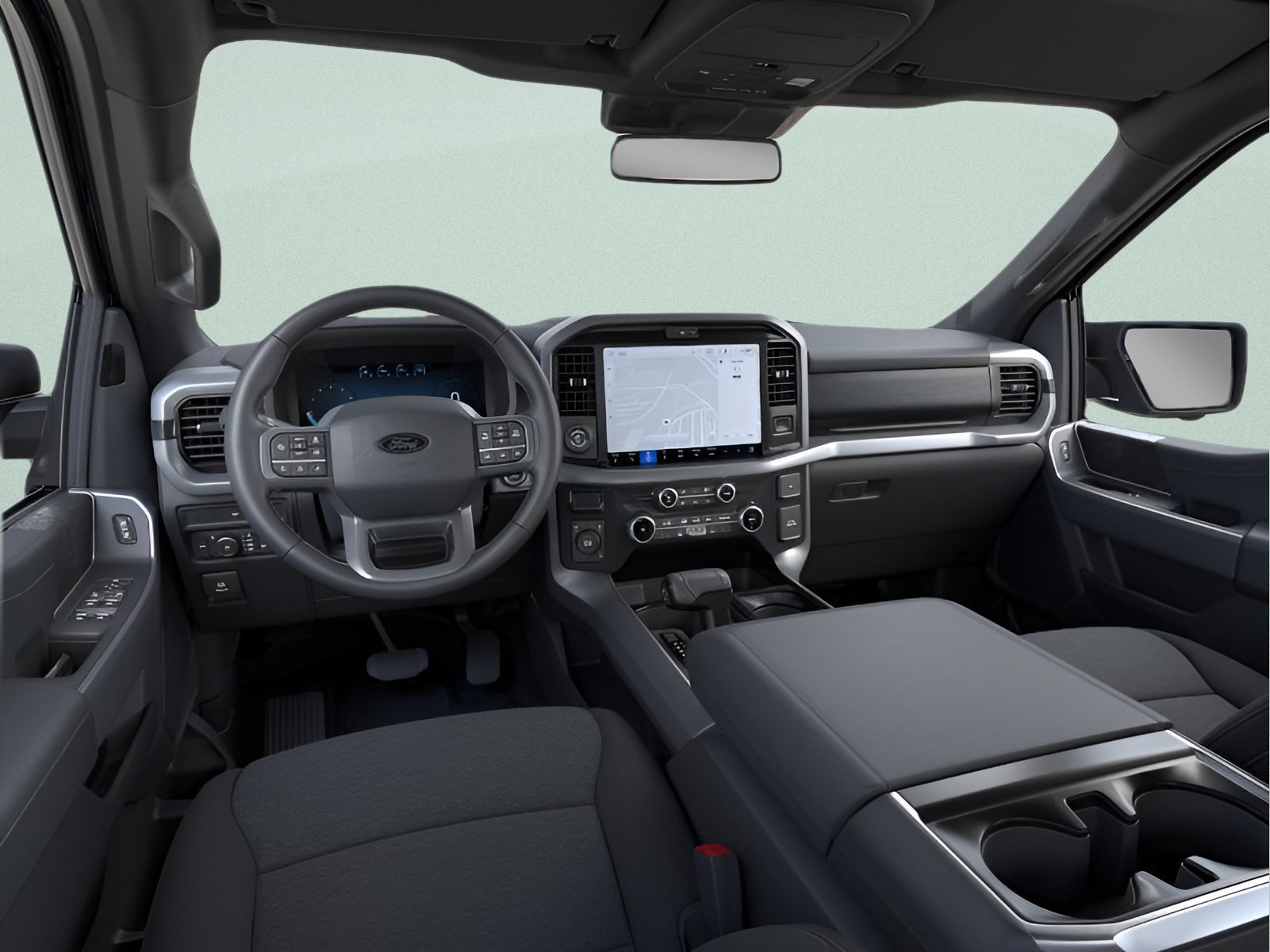 New 2026 Agate Black Metallic Ford XLT image 10