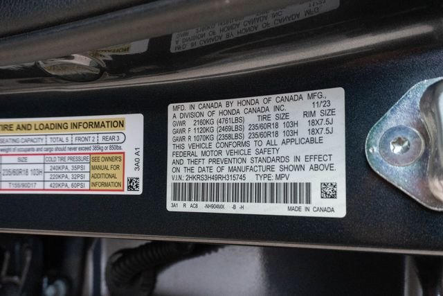 Used 2024 Gray Honda EX image 28
