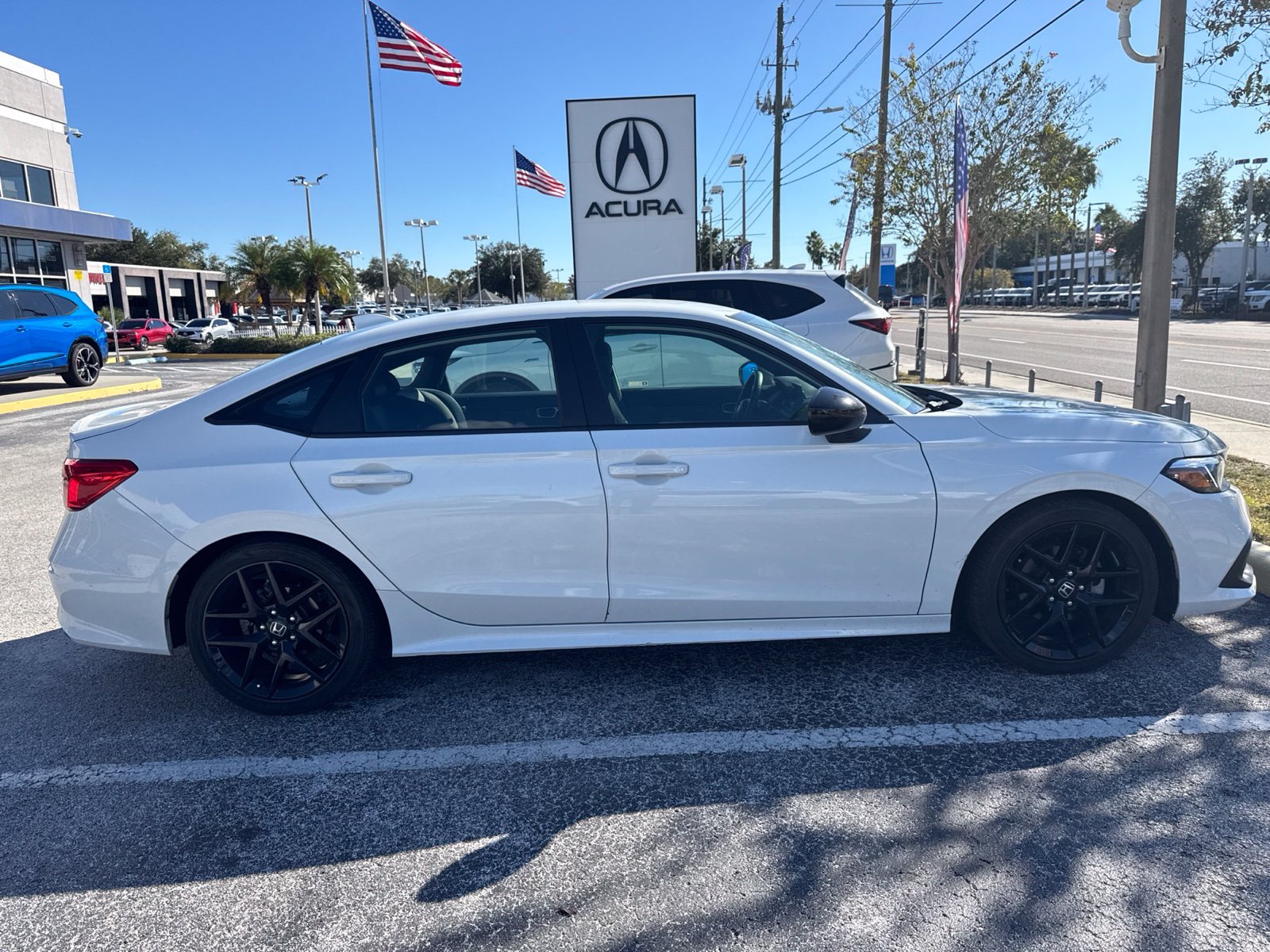 Used 2024 White Honda Sport image 3