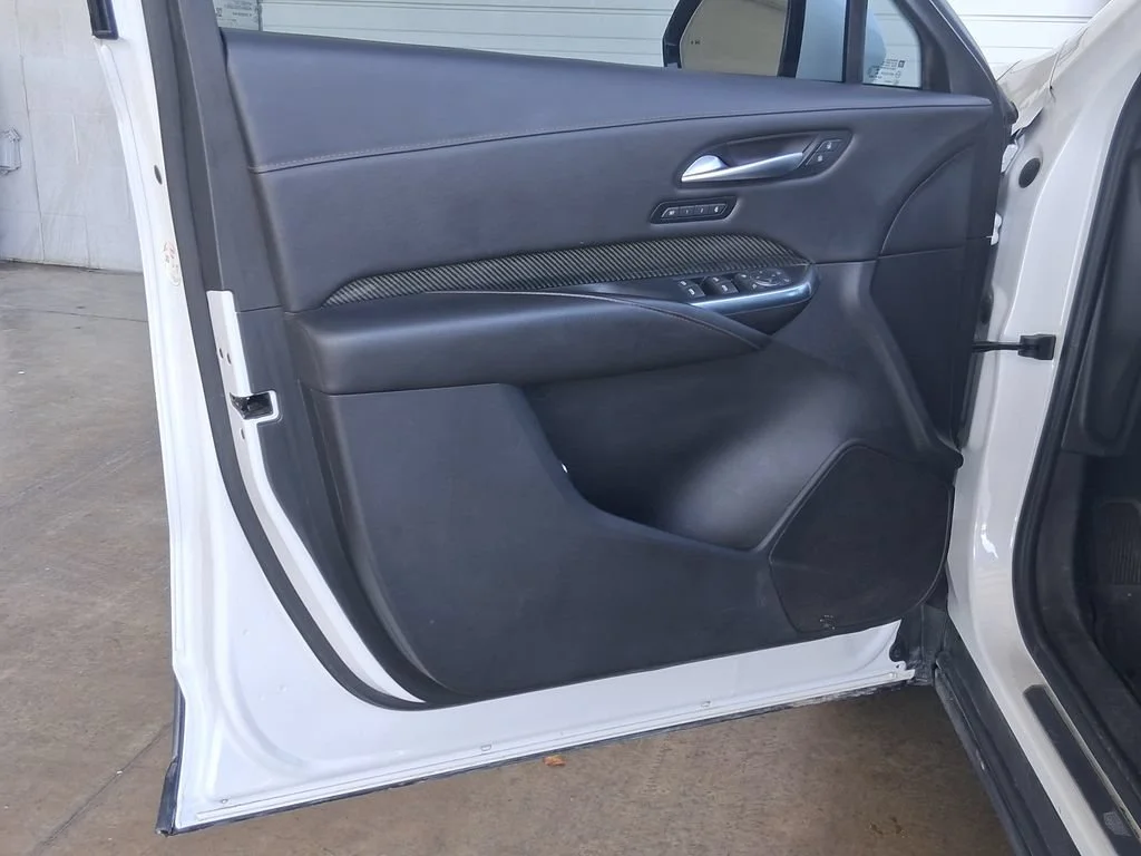 Used 2023 CRYSTAL WHITE TRICOAT Cadillac FWD Sport image 16