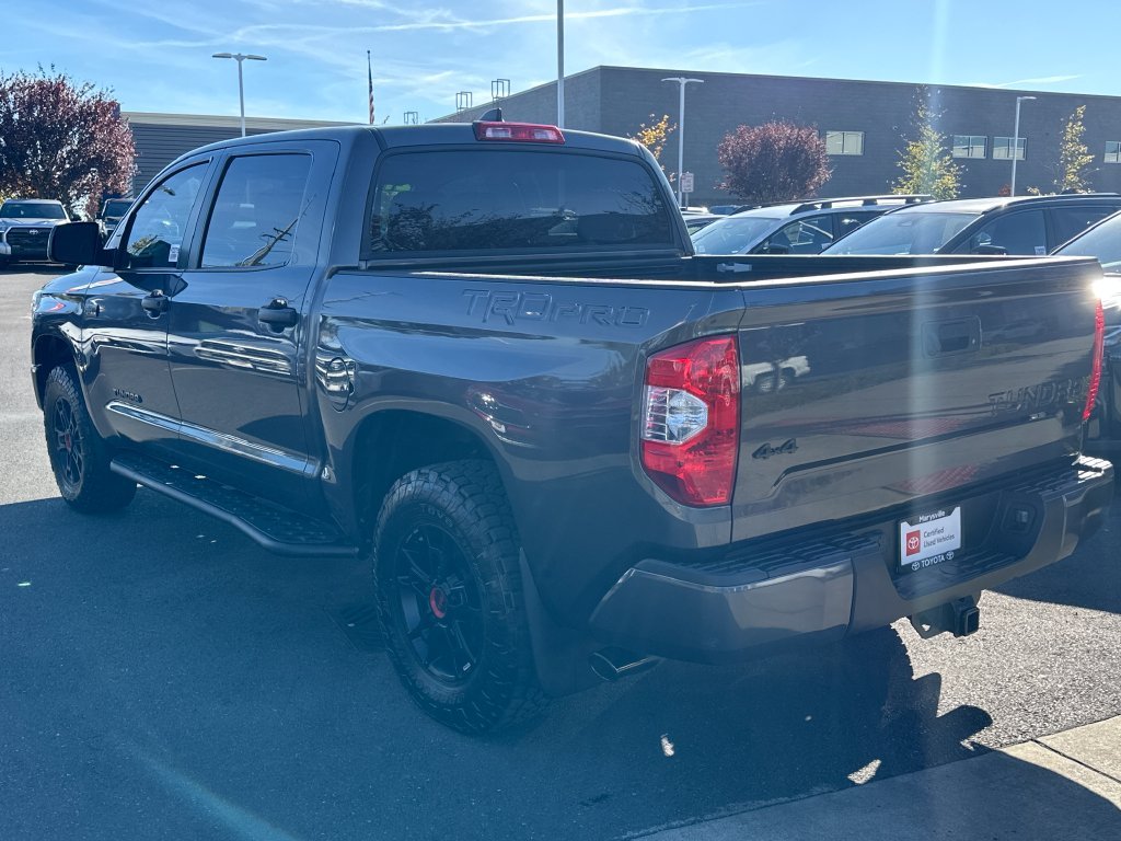 Certified Used 2021 Magnetic Gray Metallic Toyota TRD Pro image 3