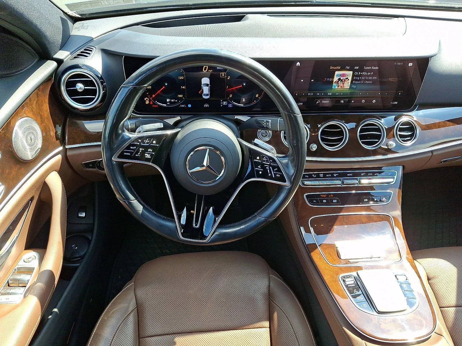 Used 2023 NAUTICAL BLUE METALLIC MERCEDES-BENZ 4DR 4MATIC® E350 E image 12