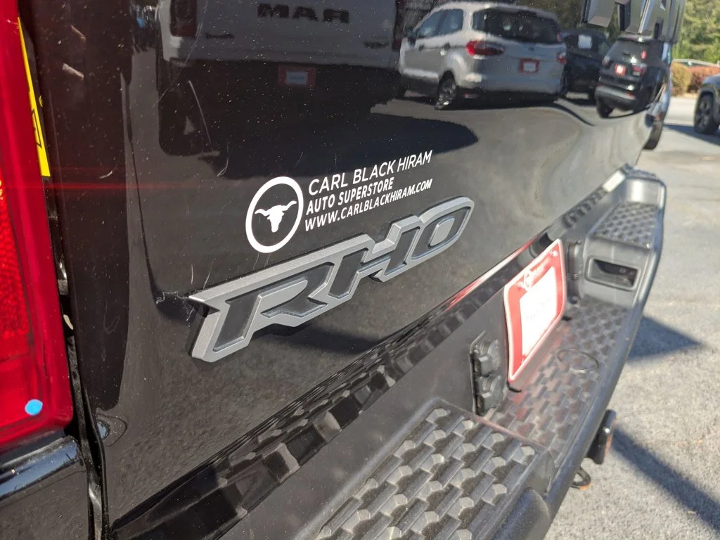 Used 2025 Diamond Black Crystal Pearlcoat Ram RHO image 30