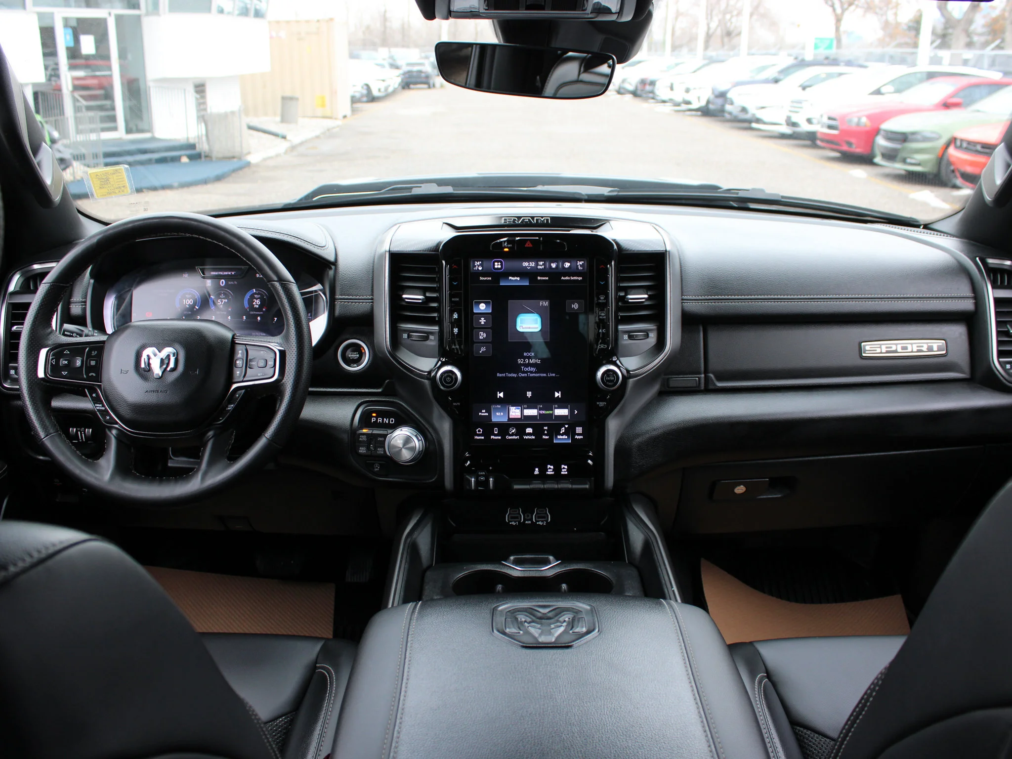 Certified Used 2025 Silver RAM Sport * Twin-Turbo | Alpine | Heated Leather Seats | Navigation | 360 View Camera image 4