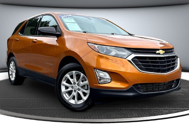 Used 2018 Orange Chevrolet LS image 3