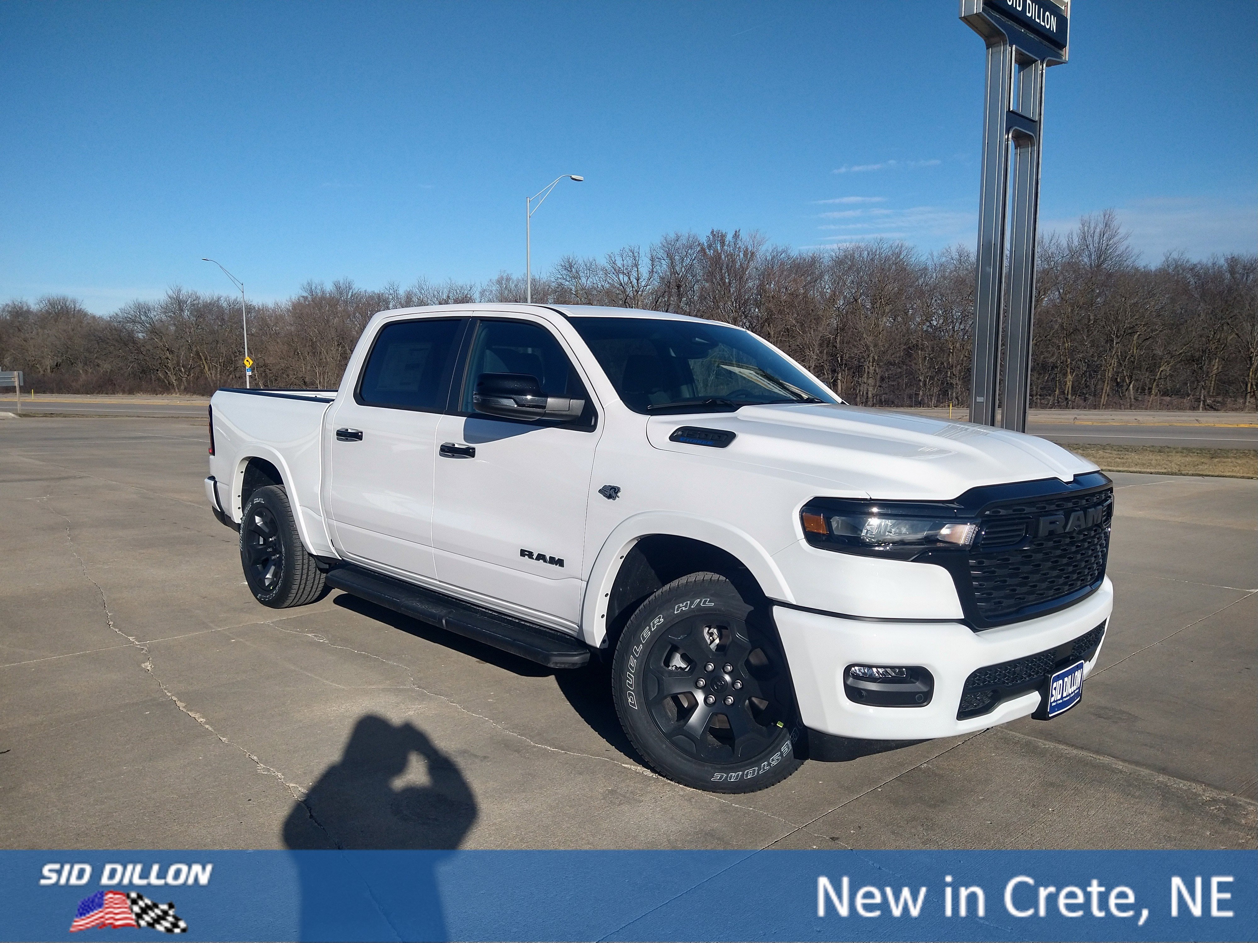 New 2026 Bright White Clearcoat RAM Big Horn image 14