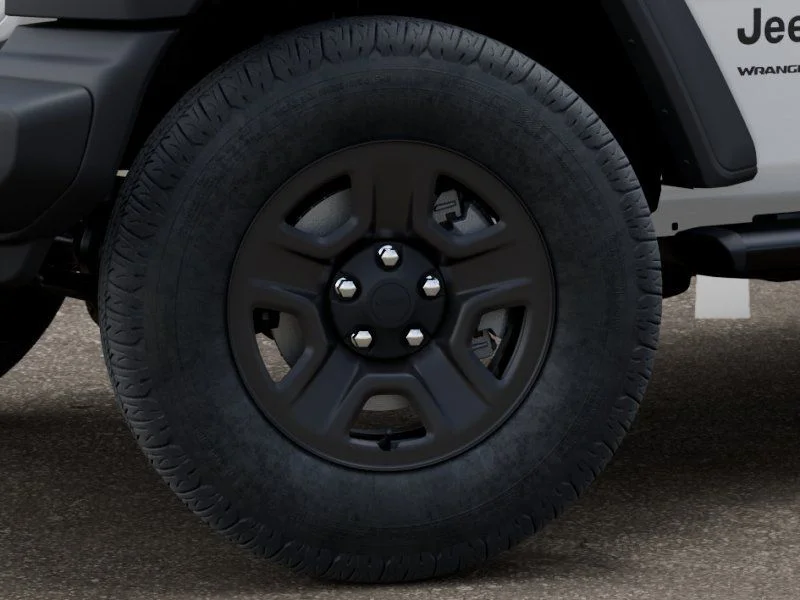 New 2026 Bright White Clear-Coat Exterior Paint Jeep Sport image 9
