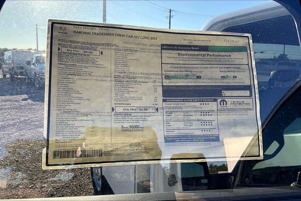 New 2024 Ram 2500 Tradesman 4D Crew Cab