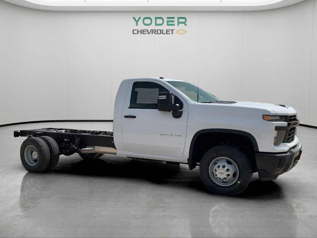 New 2026 Summit White Chevrolet Work Truck image 3