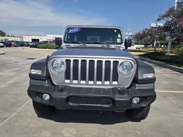 Used 2020 Billet Silver Metallic Clearcoat Jeep Sport S image 8