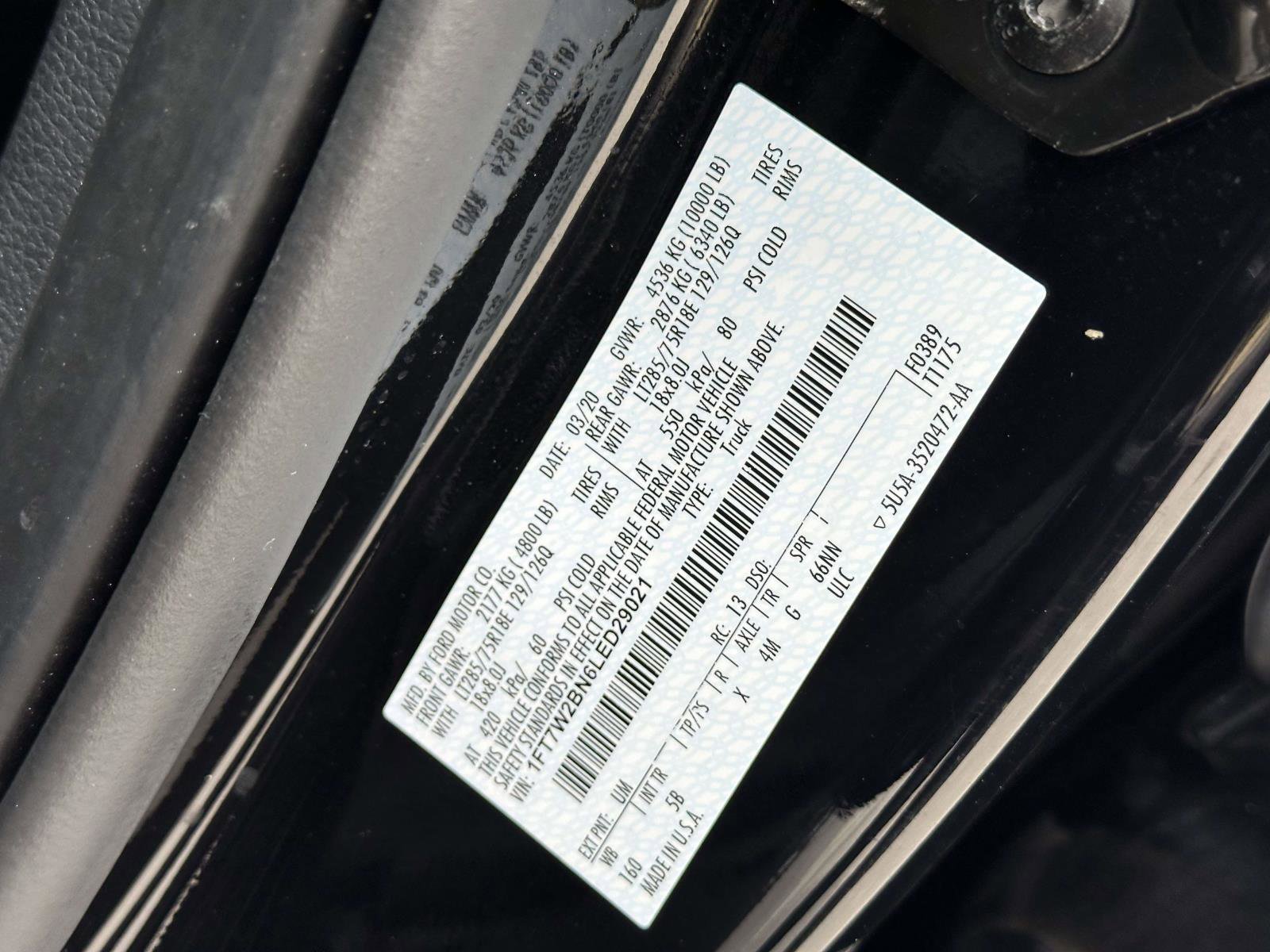 Used 2020 Black Ford LARIAT image 15