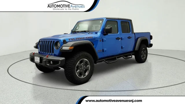 2021 Jeep Gladiator Rubicon 4x4 w/ EcoDiesel, Hard Top & N-Fab Steps
