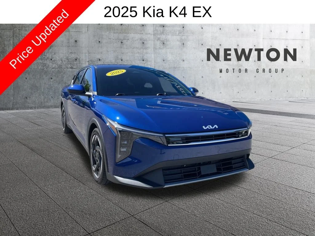 Used 2025 Deep Sea Blue Kia EX image 1