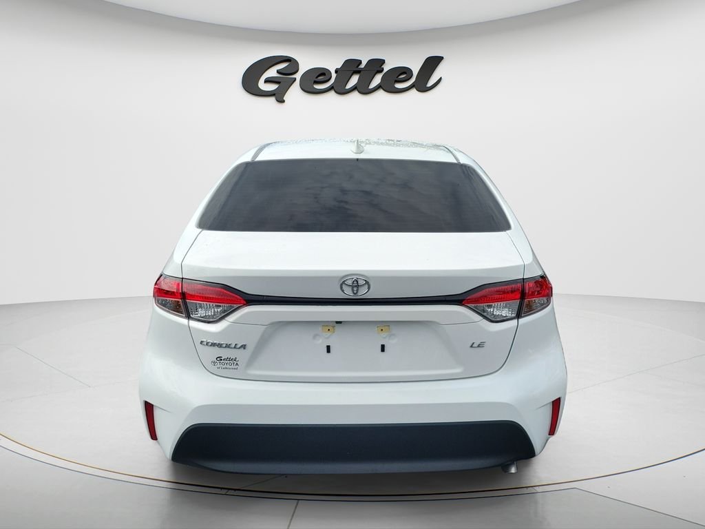 Used 2024 White Toyota LE image 6