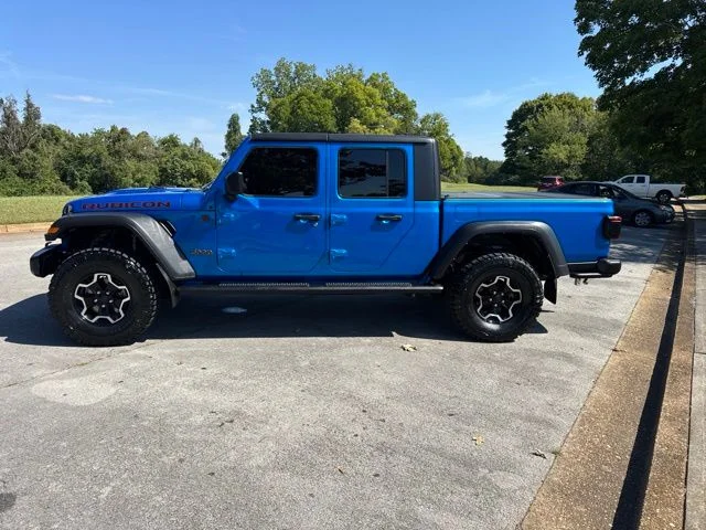 Used 2021 Blue Jeep Rubicon image 4