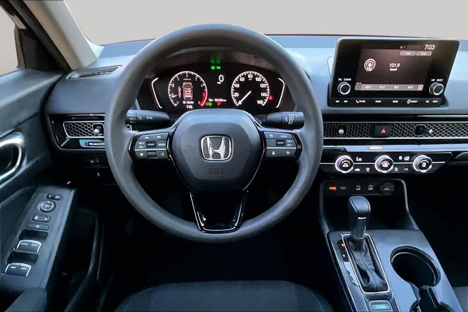 Certified Used 2025 Crystal Black Pearl Honda LX image 6