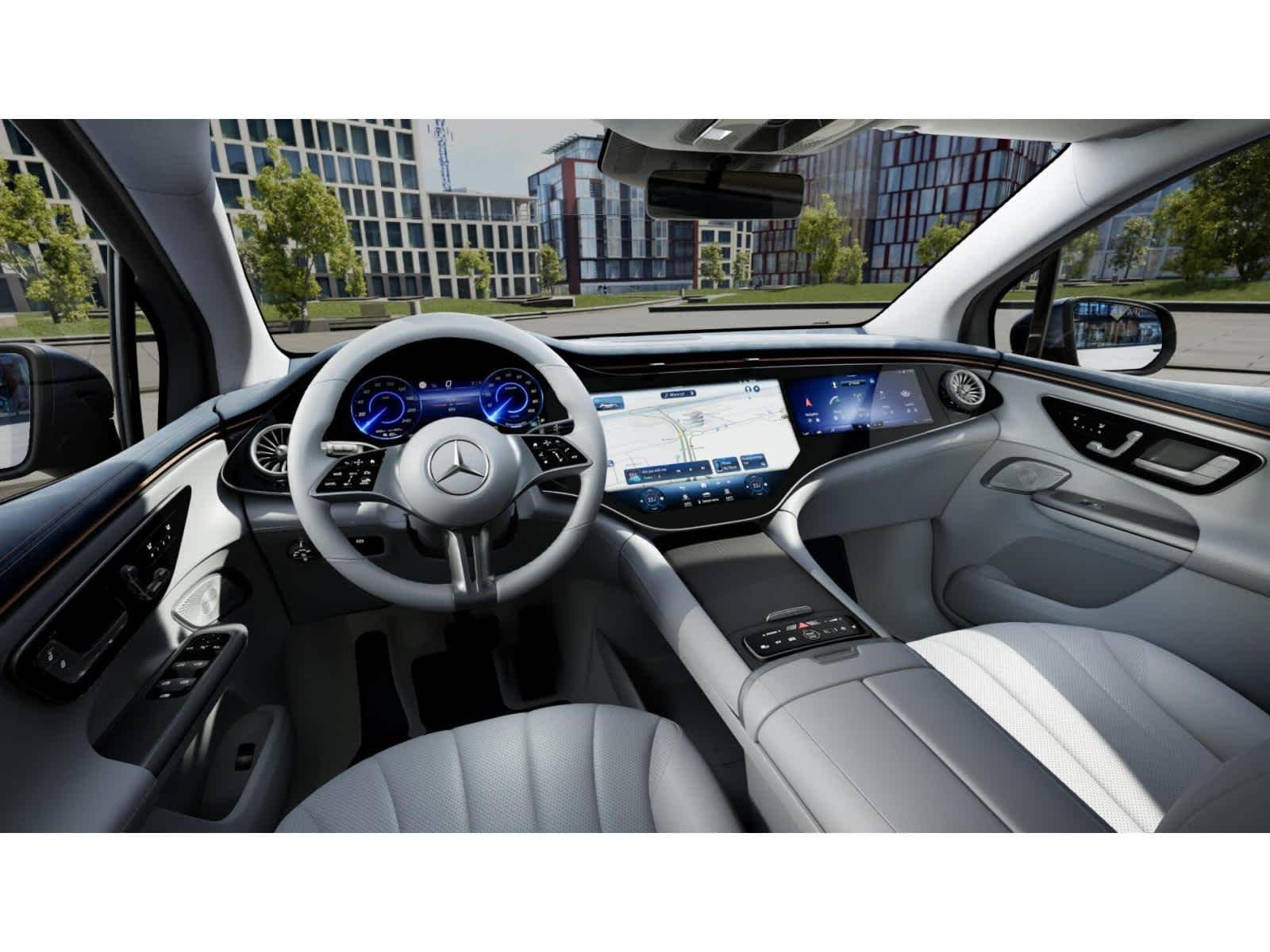 New 2027 Twilight Blue Metallic Mercedes-Benz EQE 320 image 2