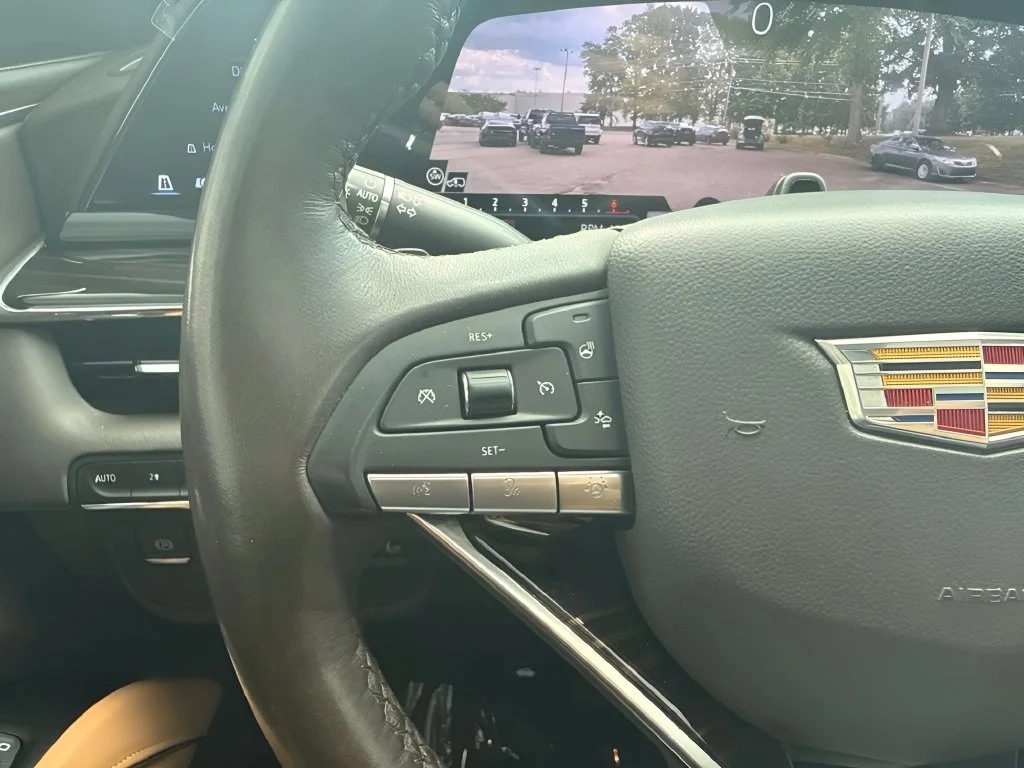 Used 2024 Galactic Gray Metallic Cadillac Sport image 19