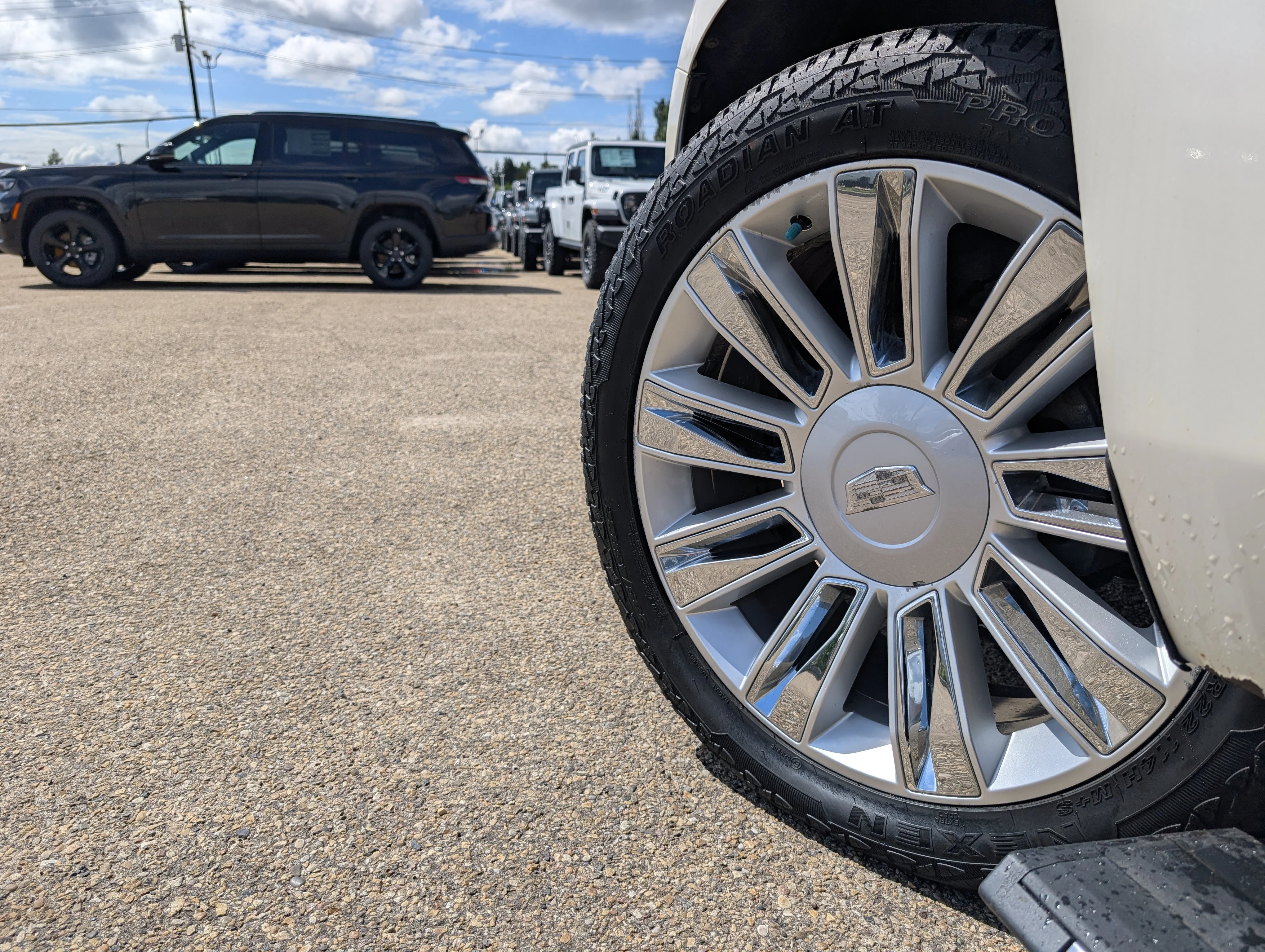 Used 2015 White Cadillac Platinum image 12