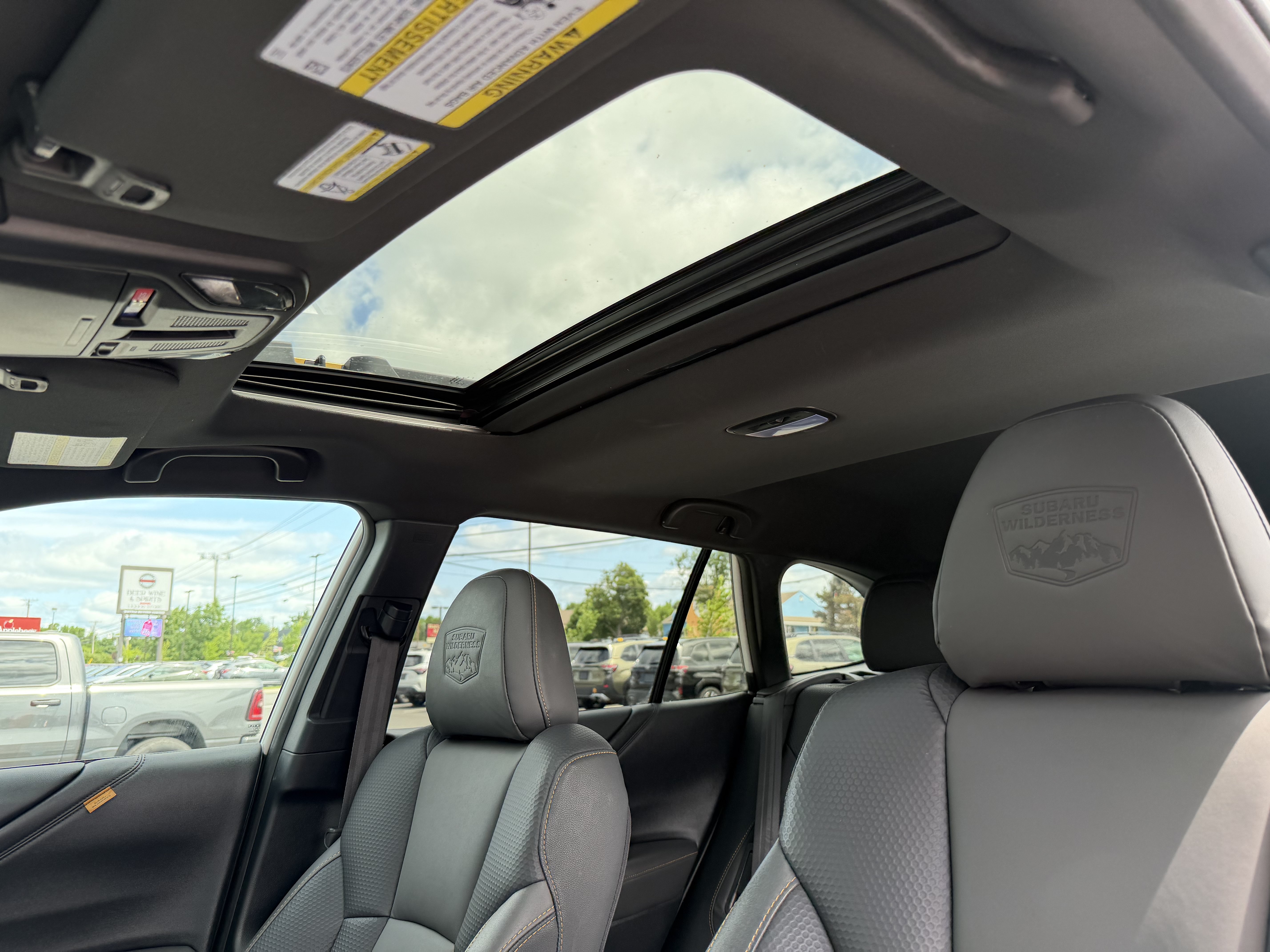 Used 2024 Crystal White Pearl Subaru Wilderness image 17