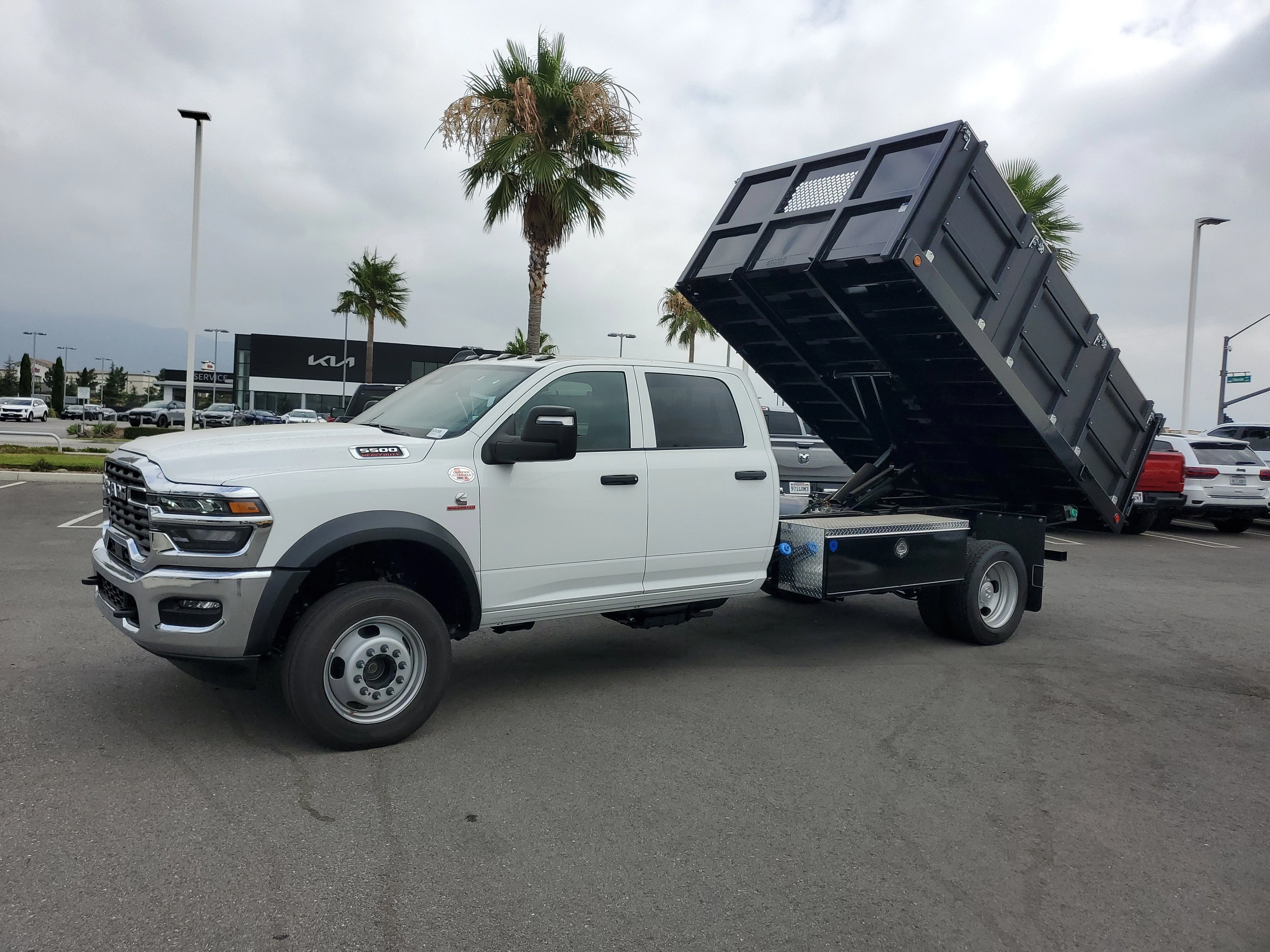 New 2025 Bright White Clearcoat RAM Tradesman image 2
